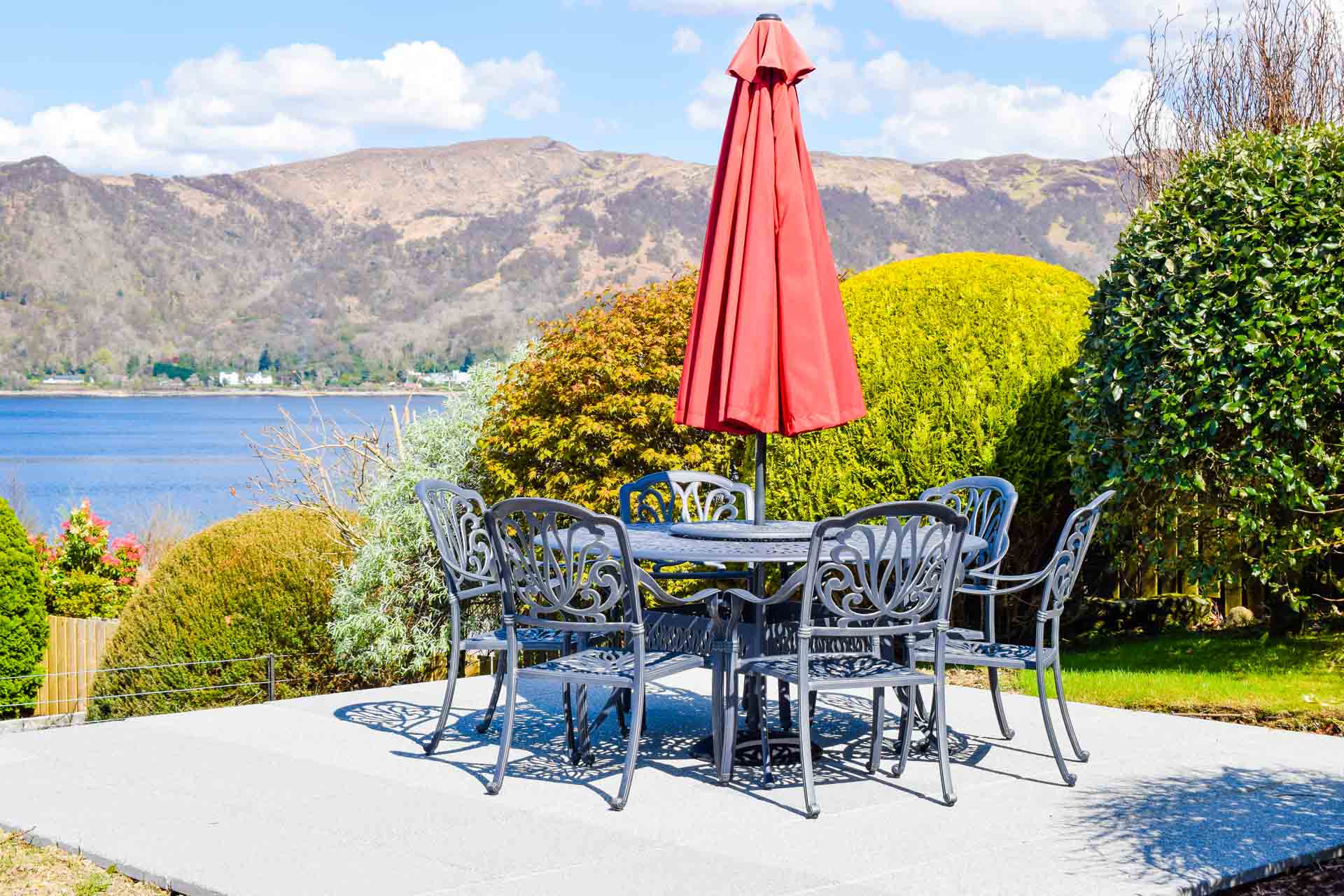 Sit and enjoy the majestic lochside views from your Glencoe Hideaway