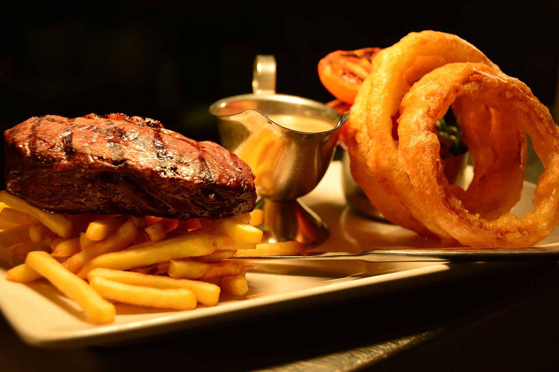 Enjoy delicious steaks at The Old Inn near Appin when you stay at Glencoe Hideaways