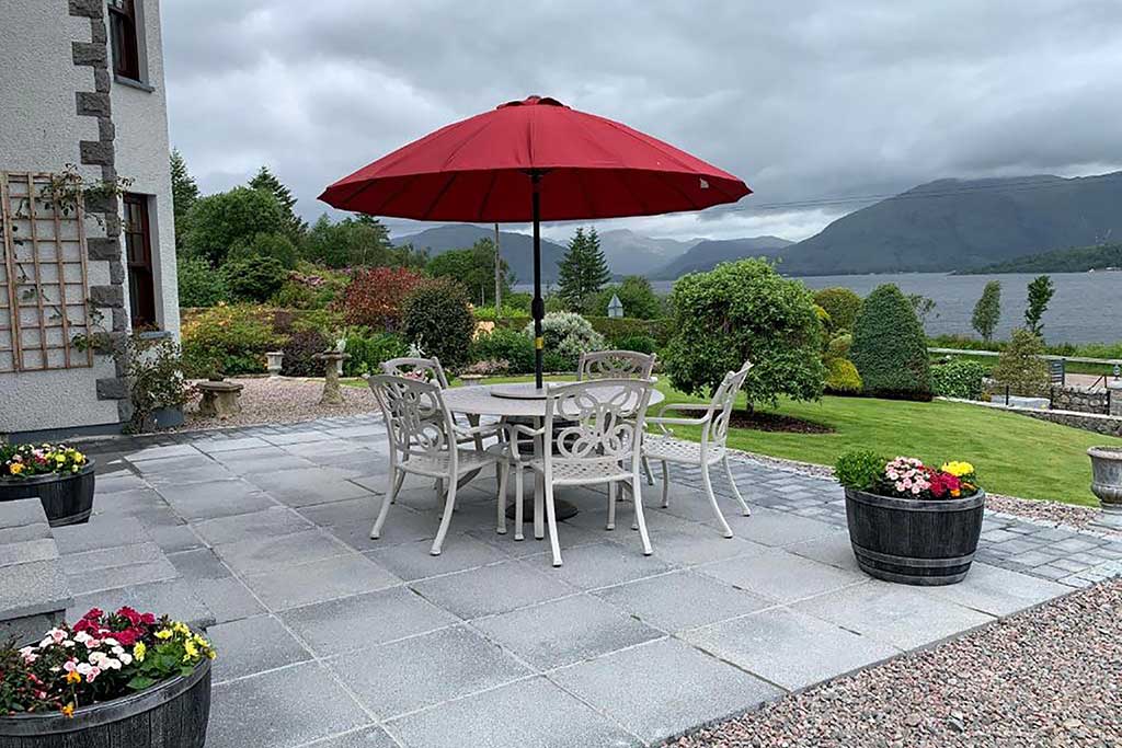 Enjoy delightful views of Loch Linnhe and the Morvern Mountains from our Allanbreck Hideaway near Glencoe