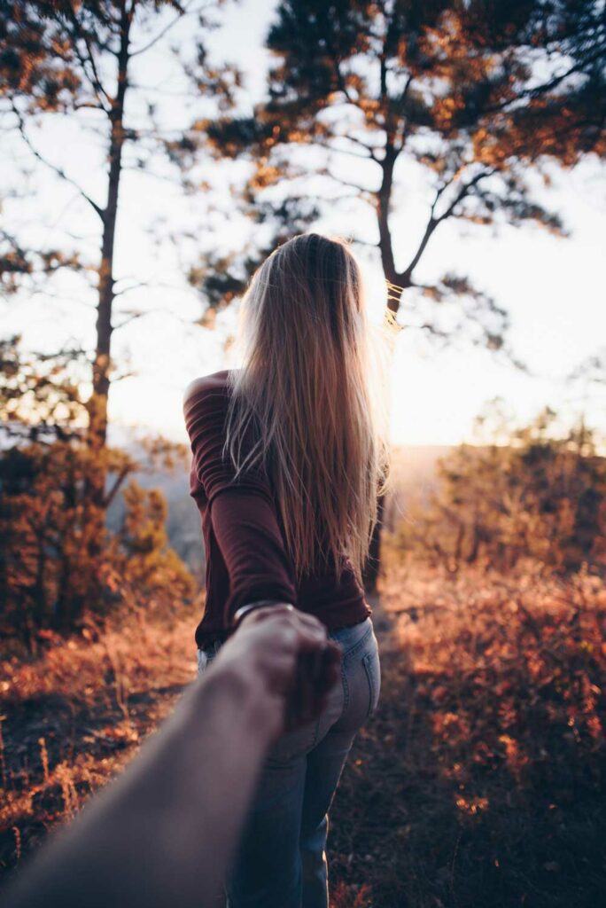 Romantic autumn breaks in the Highlands of Scotland near Glencoe